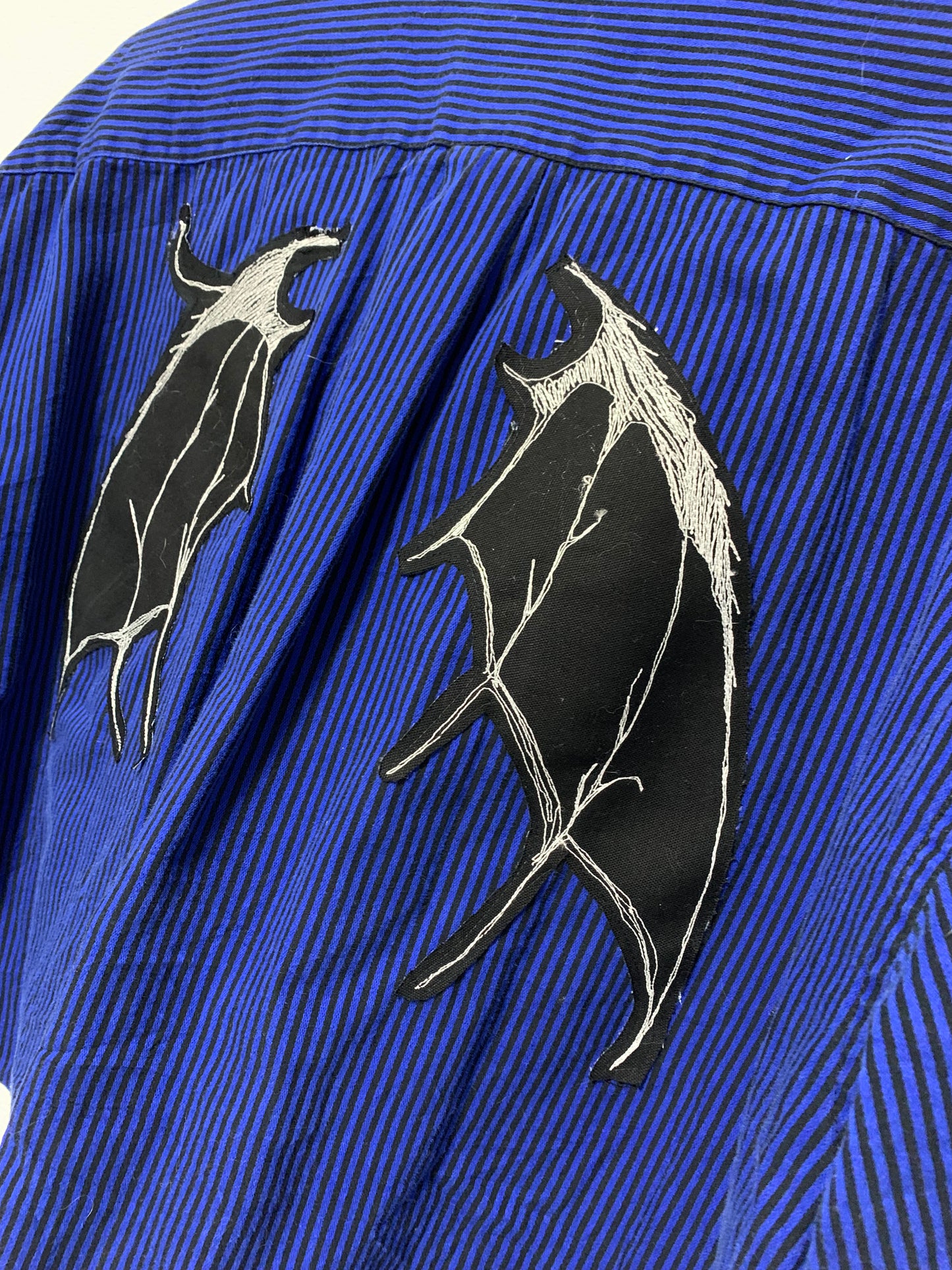 Tied Up Crop Shirt (Blue Angel)