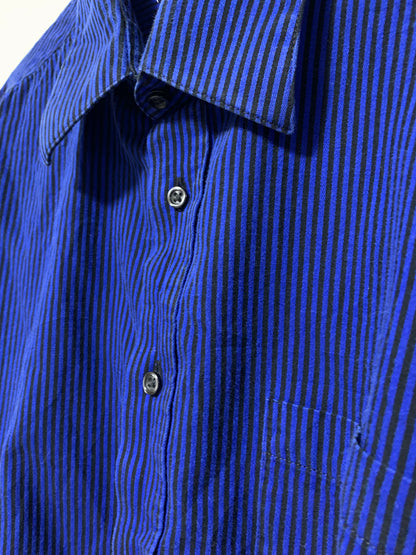 Tied Up Crop Shirt (Blue Angel)