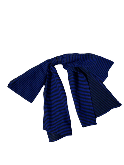 Tied Up Crop Shirt (Blue Angel)